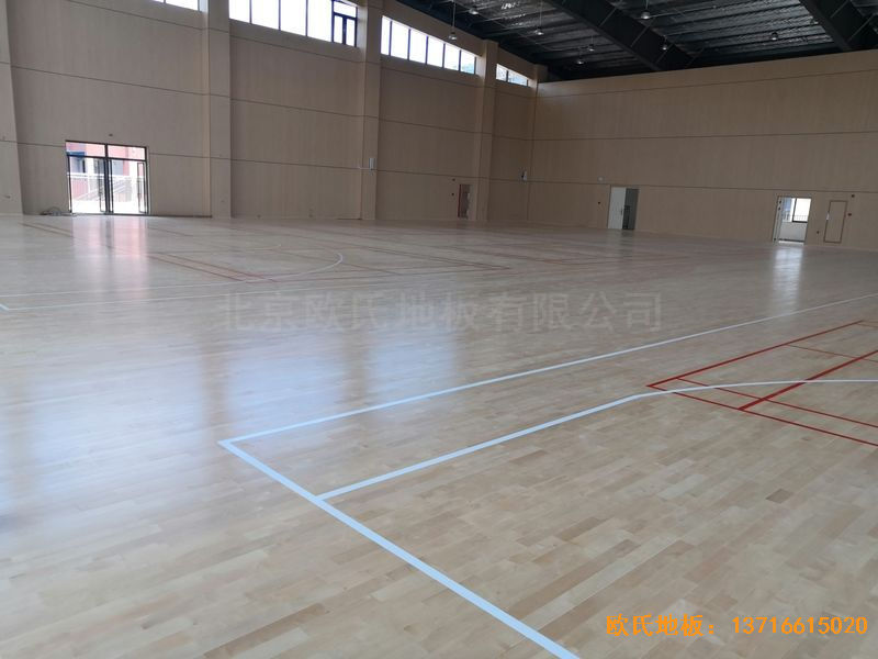廣州永順大道鐵英中學(xué)體育地板施工案例