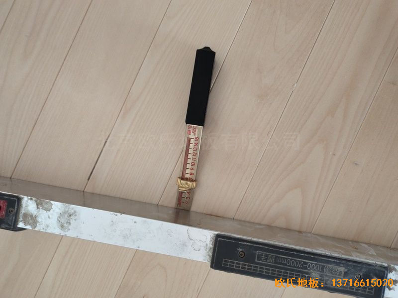 杭州26號地商務(wù)金融運動地板安裝案例