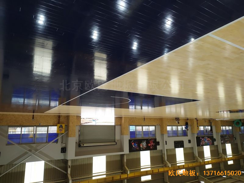 江蘇昆山市博瑞祥汽車一站服務(wù)運(yùn)動(dòng)地板鋪設(shè)案例