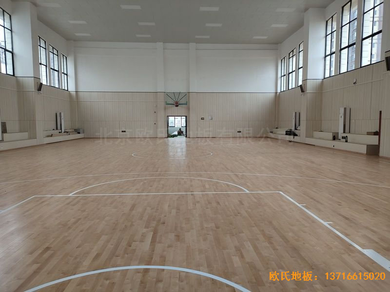 江西吉水縣城南第二小學運動地板鋪裝案例