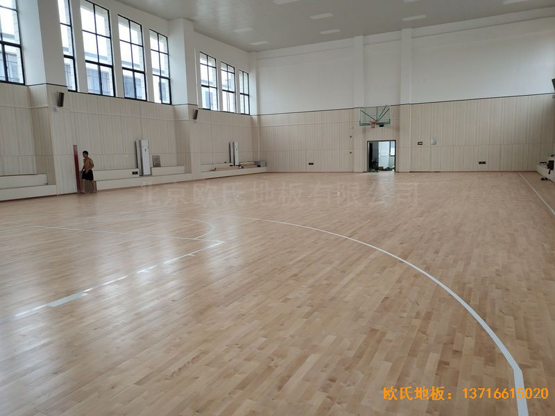江西吉水縣城南第二小學運動地板鋪裝案例