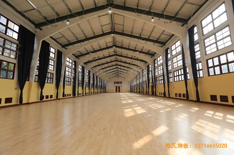 福建中國女排中國隊訓練基地排球場館體育地板鋪設案例