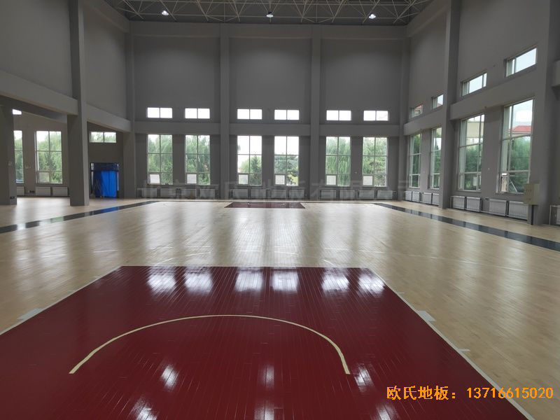 遼寧沈陽(yáng)于洪機(jī)場(chǎng)體育木地板鋪設(shè)案例