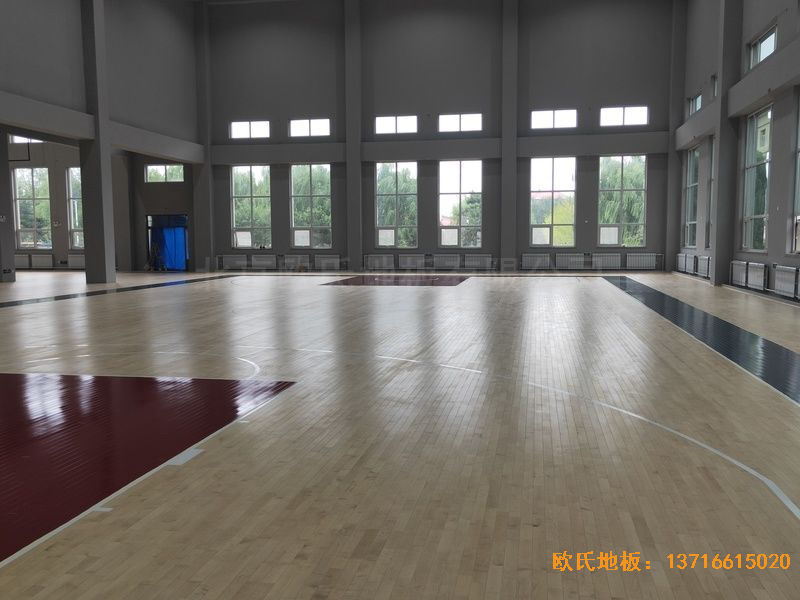 遼寧沈陽(yáng)于洪機(jī)場(chǎng)體育木地板鋪設(shè)案例