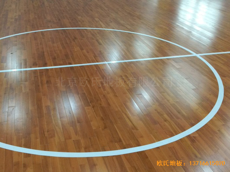 南京江寧區(qū)籃球俱樂部運動木地板鋪裝案例4