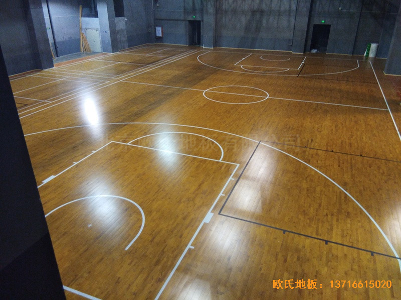 廈門華美空間籃球館運動地板鋪裝案例5
