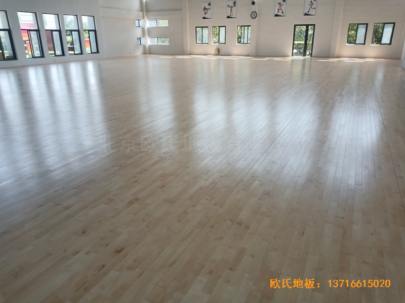 寧波中國(guó)石油儲(chǔ)蓄基地運(yùn)動(dòng)館運(yùn)動(dòng)木地板安裝案例4